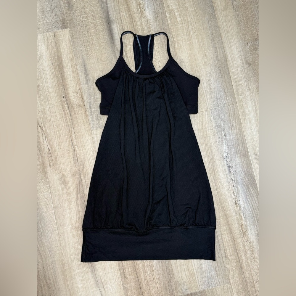 Black Lululemon No Limits Workout Tank